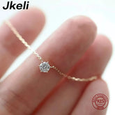 BNREnterprise Single Zircon Pendant Necklace